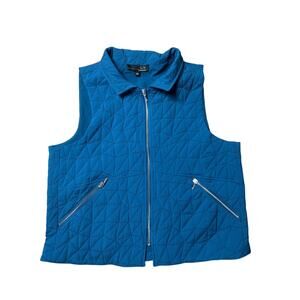 Liv Blue Women Vest Size Large Outdoor